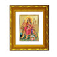 DIVINITI 24K Gold Plated Durga Ji Photo Frame For Living Room, Festival Gift, Puja (15.0 X 13.0 CM)