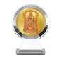 Diviniti 24K Gold Plated Tirupati Balaji Frame For Car Dashboard, Home Decor & Puja Room (6.2 x 4.5 CM)