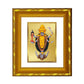 DIVINITI 24K Gold Plated Maa Kali Photo Frame For Home Decor, Puja, Festive Gift (15.0 X 13.0 CM)