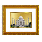 DIVINITI 24K Gold Plated Taj Mahal Photo Frame For Home Wall Decor, Living Room, Gift (21.5 X 17.5 CM)