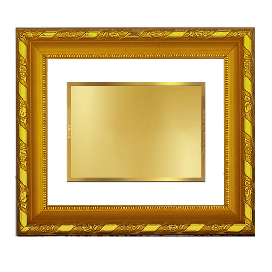 Diviniti Photo Frame With Customized Photo Printed on 24K Gold Plated Foil| Personalized Gift for Birthday, Marriage Anniversary & Celebration With Loved Ones|DG 103 S1