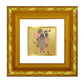 DIVINITI 24K Gold Plated Shrinathji Photo Frame For Puja Room, Living Room, Gift (10.8 X 10.8 CM)