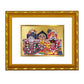 DIVINITI 24K Gold Plated Jagannath Photo Frame For Home Wall Decor, Puja Room, Gift (21.5 X 17.5 CM)