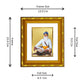 24K Gold Plated Baba Deep Singh Ji Photo Frame