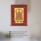 24K Gold Plated Balaji Photo Frame for Pooja & Corporate