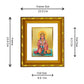 24K Gold Plated Hanuman Photo Frame for Home Decor