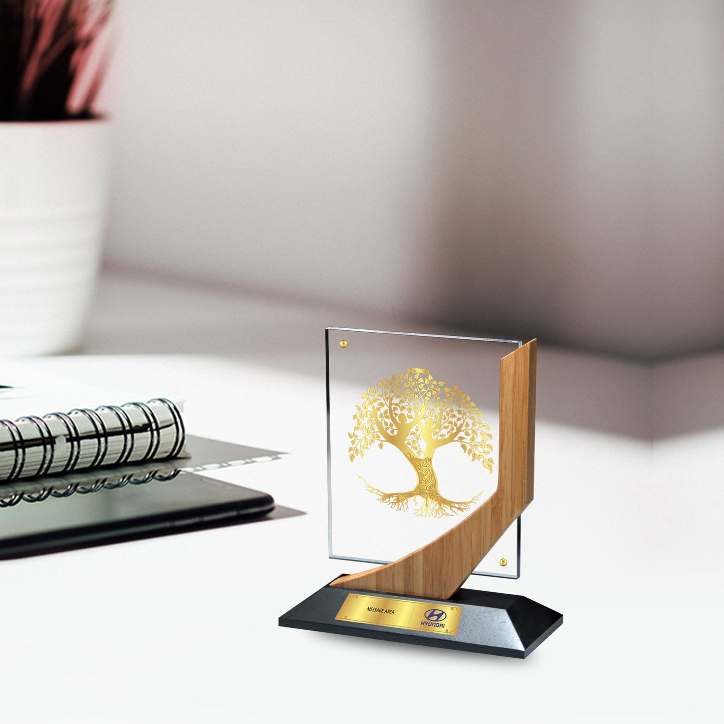 24K Gold Plated Tree of Life Memento