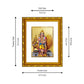 DIVINITI 24K Gold Plated Karthikey Wall Photo Frame For Home Decor, Worship, Gift (21.5 X 17.5 CM)