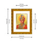 DIVINITI 24K Gold Plated Guru Harkrishan Wall Photo Frame For Home Decor, Living Room (21.5 X 17.5 CM)