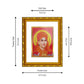 DIVINITI 24K Gold Plated Dayananda Saraswati Photo Frame For Home Wall Decor, Tabletop (21.5 X 17.5 CM)