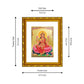 DIVINITI 24K Gold Plated Lakshmi Photo Frame For Home Wall Decor, Diwali Gift, Wealth (21.5 X 17.5 CM)