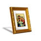 DIVINITI 24K Gold Plated Holy Family Wall Photo Frame For Home Decor, Exclusive Gift (15.0 X 13.0 CM)