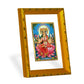 DIVINITI 24K Gold Plated Gayatri Mata Photo Frame For Home Wall Decor, Tabletop, Prayer (21.5 X 17.5 CM)