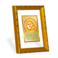 DIVINITI 24K Gold Plated Om Gayatri Mantra Religious Photo Frame For Home Decor, Puja (21.5 X 17.5 CM)