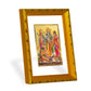 DIVINITI 24K Gold Plated Ram Darbar Photo Frame For Home Wall Decor, Festival, Puja (21.5 X 17.5 CM)