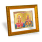 DIVINITI 24K Gold Plated Lakshmi Ganesh Photo Frame For Home Decor, Diwali Gift, Puja (21.5 X 17.5 CM)