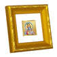 DIVINITI 24K Gold Plated Lord Vishnu Photo Frame For Living Room, Puja, Festive Gift (10.8 X 10.8 CM)