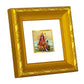 DIVINITI 24K Gold Plated Goddess Durga Photo Frame For Home Decor, TableTop, Puja (10.8 X 10.8 CM)