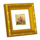 Diviniti Durga Gold Plated Wall Photo Frame, Table Decor| DG Frame 103 Size 1A and 24K Gold Plated Foil (10.8 CM X 10.8 CM)