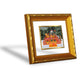 DIVINITI 24K Gold Plated Mata Ka Darbar Wall Photo Frame For Home Decor, Navratri Gift (15.0 X 13.0 CM)