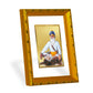 DIVINITI 24K Gold Plated Baba Deep Singh Photo Frame For Home Wall Decor, Worship (21.5 X 17.5 CM)