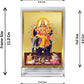 Diviniti 24K Gold Plated Vishwakarma Ji Frame For Car Dashboard, Home Decor, Puja, Gift (11 x 6.8 CM)