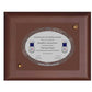 DIVINITI 24K GOLD PLATED MDF FRAME CERTIFICATE OF APPRECIATION