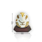 Diviniti a Multi Colored Statue of Ceramic Lord Ganesha G3 Idol for Car Dashboard | Hindu God Figurine Ganpati Sculpture Idol for Diwali Gift Home Decorations Pooja puja Gifts (7.5 x 5.8 cm) (1 Pack)