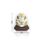 Diviniti Blessing a Multi Colored Statue of Ceramic Ganesha G1 Idol for Car Dashboard | God Figurine Ganpati Sculpture Idol for Diwali Gift Home Decorations Pooja `puja Gifts (5.5 x 3 cm) (1 Pack)