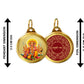 Diviniti 24K Double sided Gold Plated Pendant Panchmukhi  Hanuman & Yantra|28 MM Flip Coin (1 PCS)