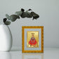 DIVINITI 24K Gold Plated Khatu Shyam Wall Photo Frame For Home Decor, Tabletop, Puja (21.5 X 17.5 CM)