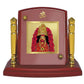 Diviniti 24K Gold Plated Tara Devi For Car Dashboard, Home Decor, Table Top & Gift (7 x 9 CM)