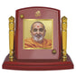 Diviniti 24K Gold Plated Pramukh Swami For Car Dashboard, Home Decor & Table Top (7 x 9 CM)