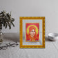 DIVINITI 24K Gold Plated Dayananda Saraswati Photo Frame For Home Wall Decor, Tabletop (21.5 X 17.5 CM)