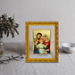 DIVINITI 24K Gold Plated Holy Family Wall Photo Frame For Home Decor, Tabletop, Gift (21.5 X 17.5 CM)