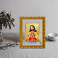 DIVINITI 24K Gold Plated Jesus Christ Photo Frame For Home Decor, Tabletop, Festive Gift (21.5 X 17.5 CM)