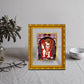 DIVINITI 24K Gold Plated Mahendipur Balaji Wall Photo Frame For Home Decor, Festival Puja (21.5 X 17.5 CM)