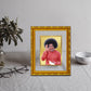 DIVINITI 24K Gold Plated Sathya Sai Baba Photo Frame For Home Decor, Puja Room, Festival (21.5 X 17.5 CM)