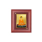 DIVINITI Buddha Gold Plated Wall Photo Frame, Table Decor| MDF 2 Wooden Wall Photo Frame and 24K Gold Plated Foil| Religious Photo Frame Idol For Pooja, Gifts Items (20.0CMX16.0CM)