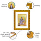 DIVINITI 24K Gold Plated Lord Shiva Wall Photo Frame For Home Decor, Puja, Luxury Gift (21.5 X 17.5 CM)