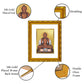 DIVINITI 24K Gold Plated Mahavira Wall Photo Frame For Home Decor, Prayer, Luxury Gift (21.5 X 17.5 CM)