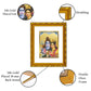 DIVINITI 24K Gold Plated Shiva Parvati Photo Frame For Home Decor, Puja Room, Festival (21.5 X 17.5 CM)