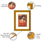 DIVINITI 24K Gold Plated Mata Ka Darbar Wall Photo Frame For Home Decor, Navratri Gift (21.5 X 17.5 CM)