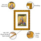 DIVINITI 24K Gold Plated Radha Krishna Photo Frame For Home Decor, Tabletop, Worship (21.5 X 17.5 CM)