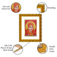 DIVINITI 24K Gold Plated Dayananda Saraswati Photo Frame For Home Wall Decor, Tabletop (21.5 X 17.5 CM)