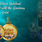 Diviniti 24K Double sided Gold Plated Pendant Guru Gobind Singh  & Golden Temple|28 MM Flip Coin (1 PCS)