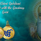 Diviniti 24K Double sided Gold Plated Pendant Gurunanak & Ekomkar|22 MM Flip Coin (1 PCS)