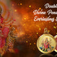 Diviniti 24K Double sided Gold Plated Pendant Durga & Yantra|22 MM Flip Coin (1 PCS)