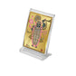 Diviniti 24K Gold Plated Shrinathji Frame For Car Dashboard, Home Decor, Table Top, Puja, Gift (11 x 6.8 CM)