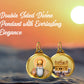 Diviniti 24K Double sided Gold Plated Pendant Gurunanak & Golden Temple|22 MM Flip Coin (1 PCS)